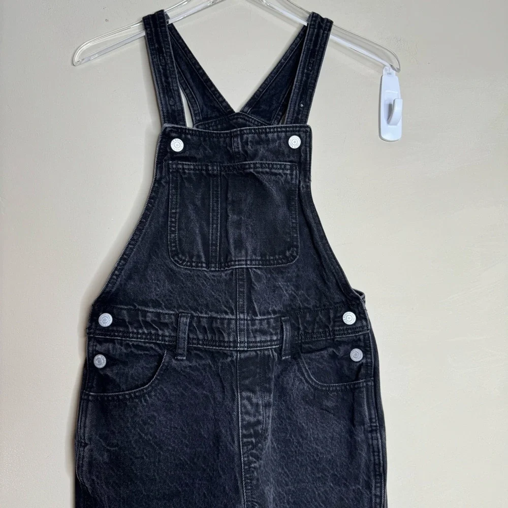 Old navy Slouchy Straight Jean Overalls for Girls size L 10/12